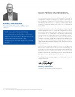 Letter to Fellow Shareholders
